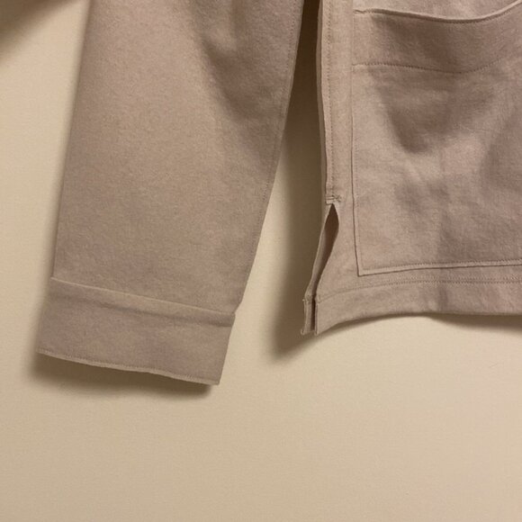 SOLD Eileen Fisher Light Wool Overshirt - Picture 6 of 10